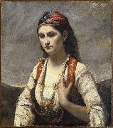 Young Woman of Albano camille corot